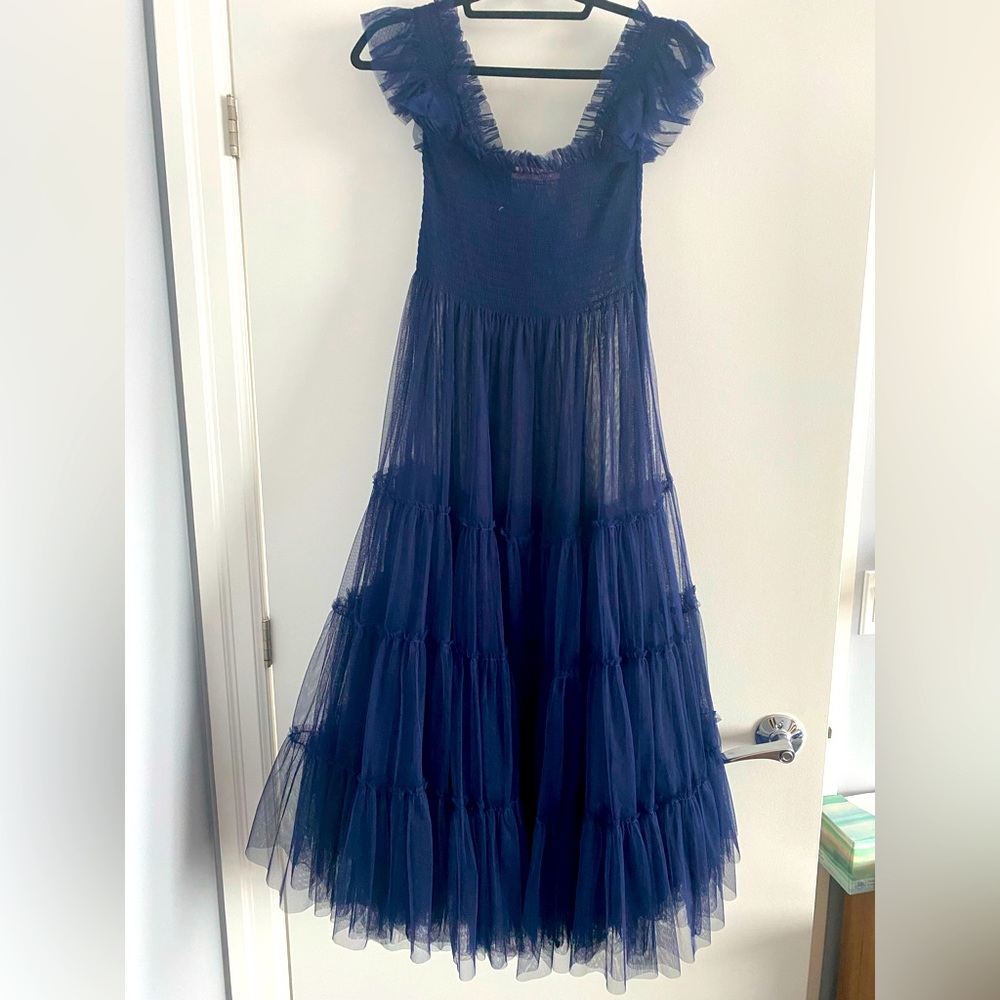Navy nap dress